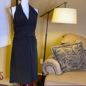 Evan Picone Black Halter Dress, Sz 12